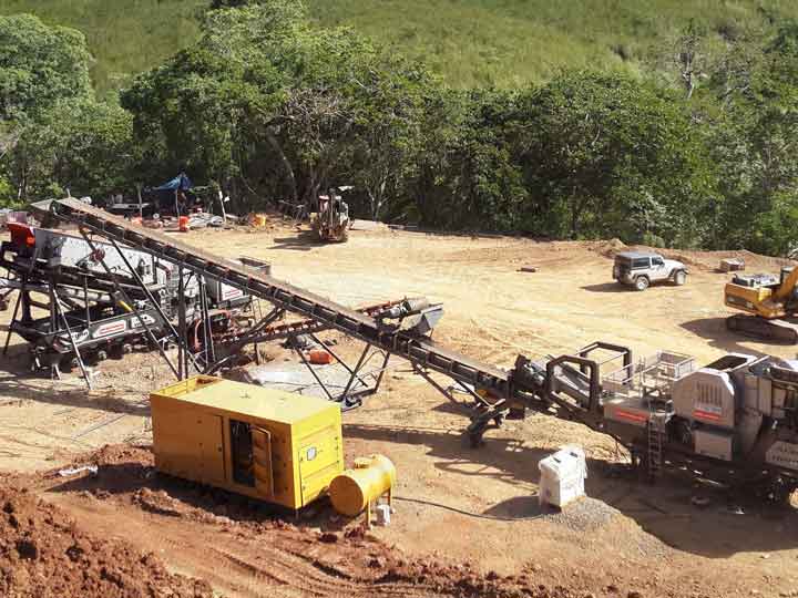 Saudi Arabia 600TPH Granite Crushing Plant